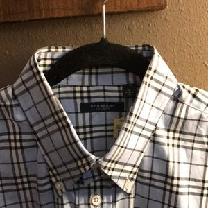 Men’s Burberry button-down shirt